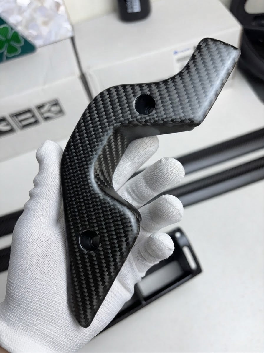 Carbon hood open release cover trim for Porsche 993/964