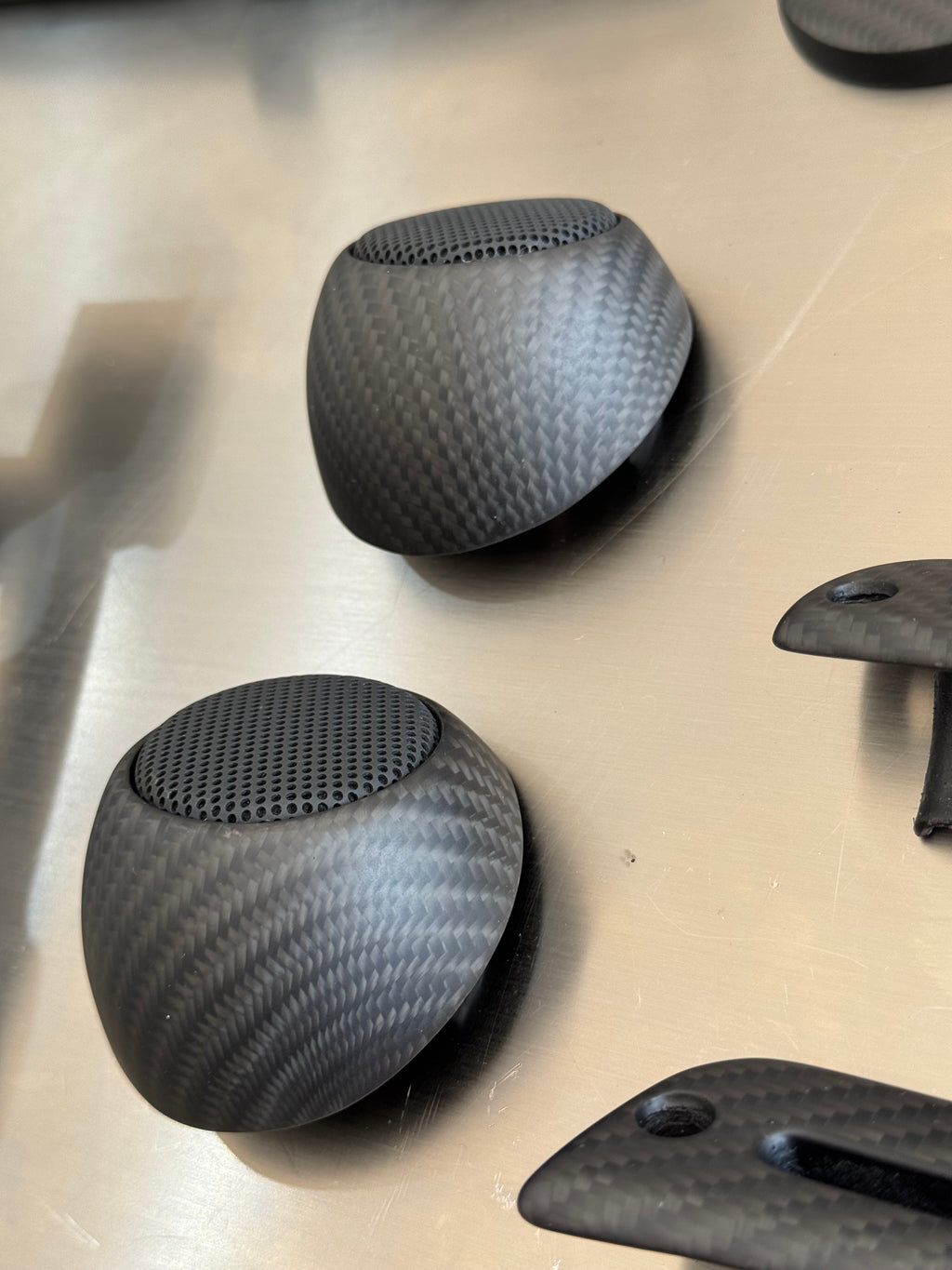 Carbon door speaker 993 (pair)