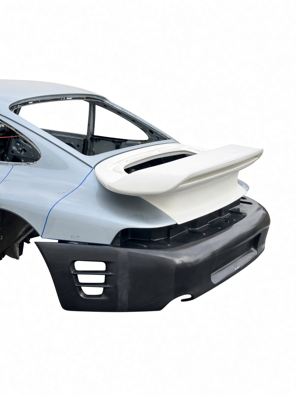 Porsche 993 Turbo S-look rear deck lid rear spoiler (GRP material)