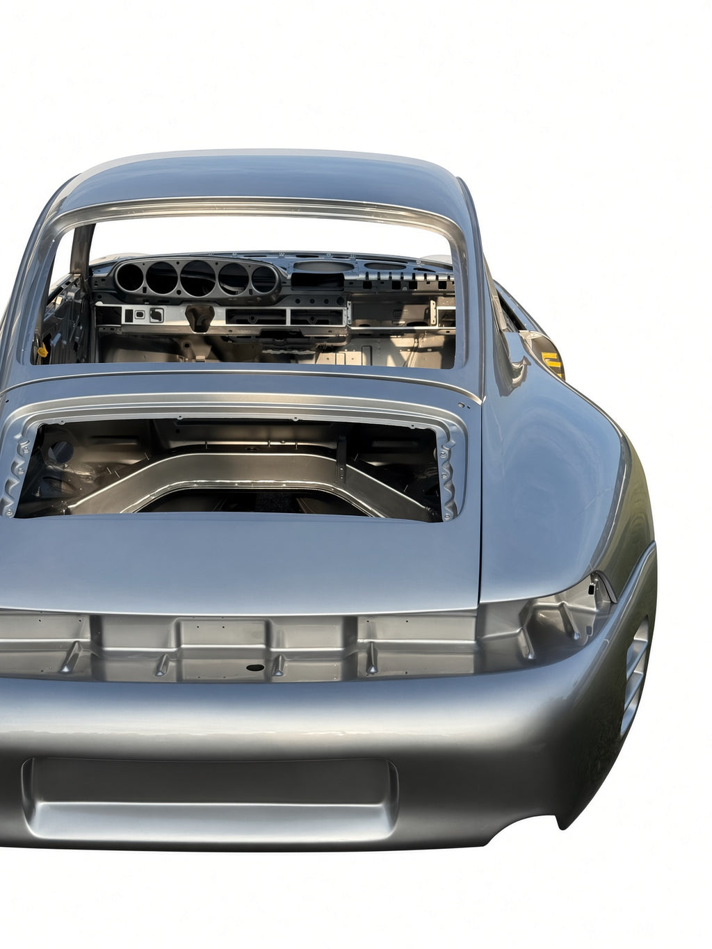 Carbon RUF CTR2-look rear bumper for Porsche 993 Wide Body(R9350550510) Fits wide body 993 only