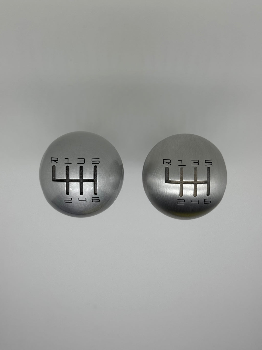 Gunther Werks-look gear knob for Porsche 993 (Vaccum Silver)