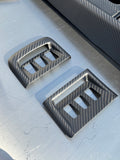 Carbon center console switch button panel A & B