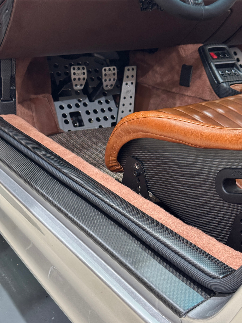 Carbon-Türaußenverkleidungen für Porsche 993 (Paar)
