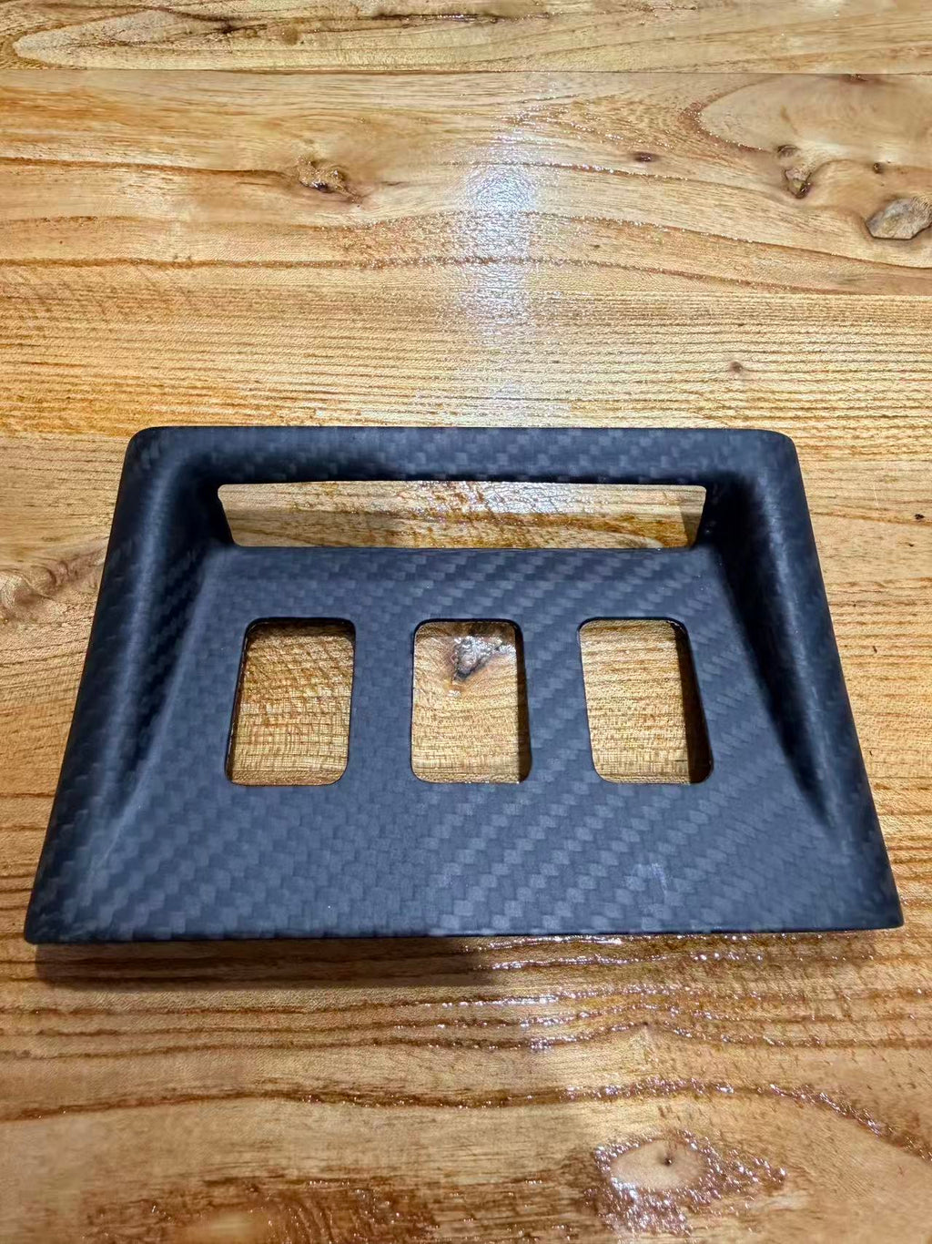 Carbon center console switch button panel A & B