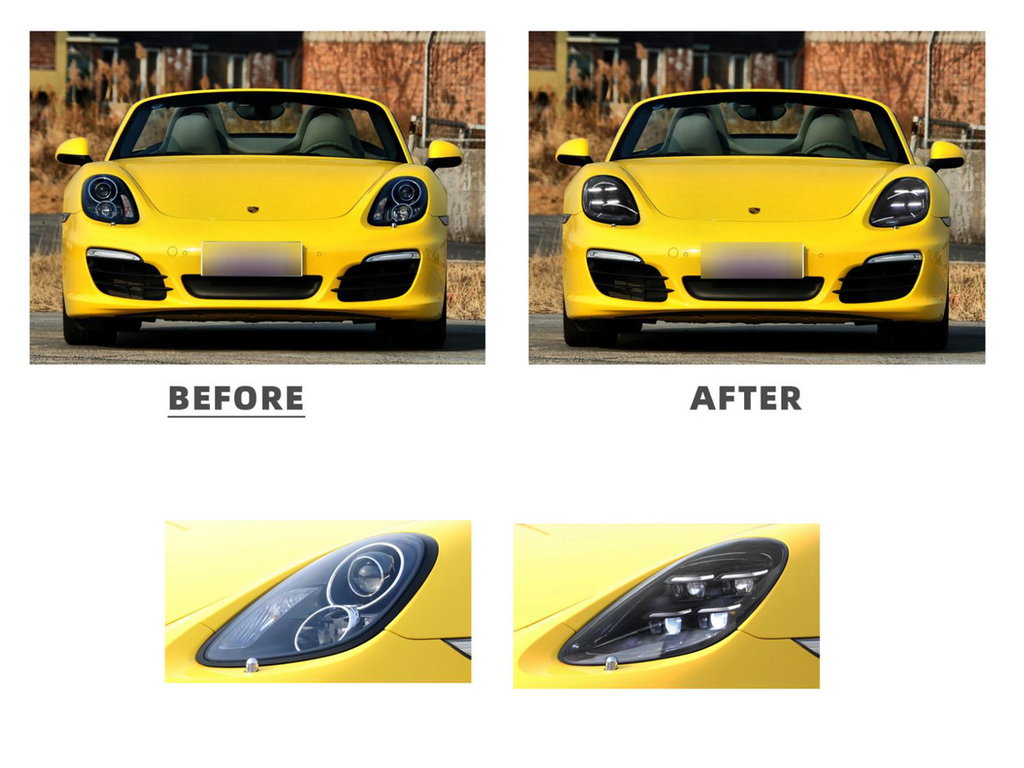 LED headlights for Porsche 981(Pair)