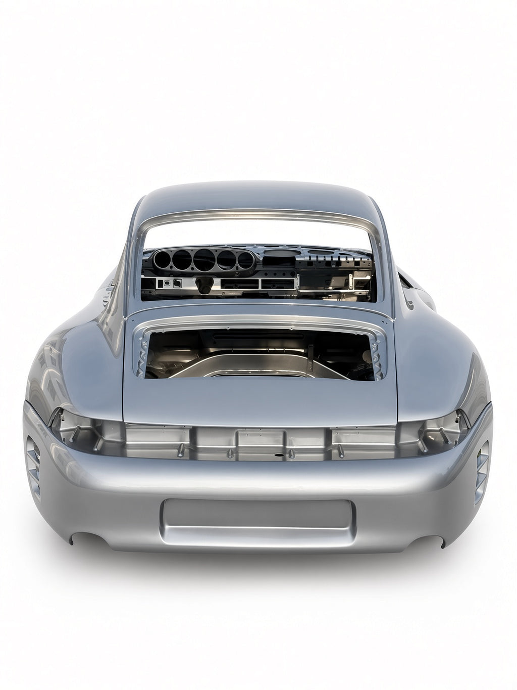 Carbon RUF CTR2-look rear bumper for Porsche 993 Wide Body(R9350550510) Fits wide body 993 only