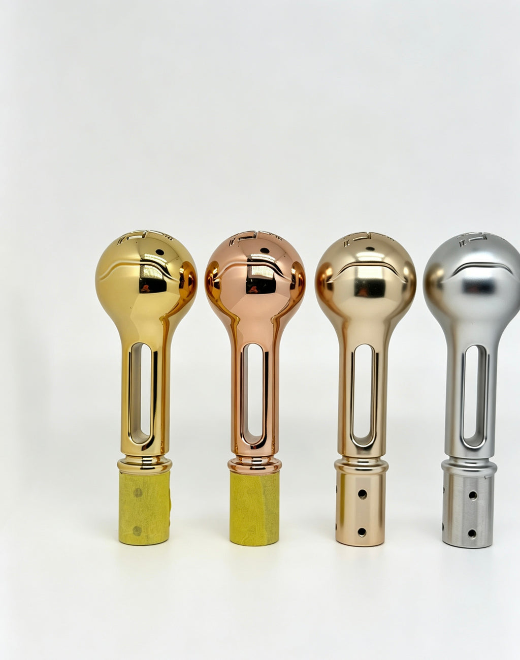 Gunther Werks-look gear knob for Porsche 993 (Vaccum Silver)