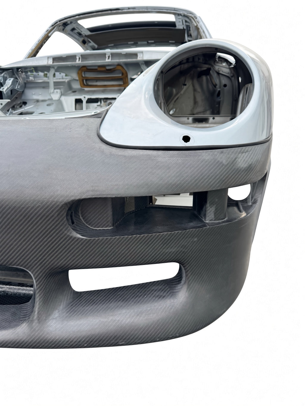 Carbon-Frontstoßfänger im RUF-CTR2-Look für Porsche 993 (R9350050510), passend für breite und schmale Karosserie