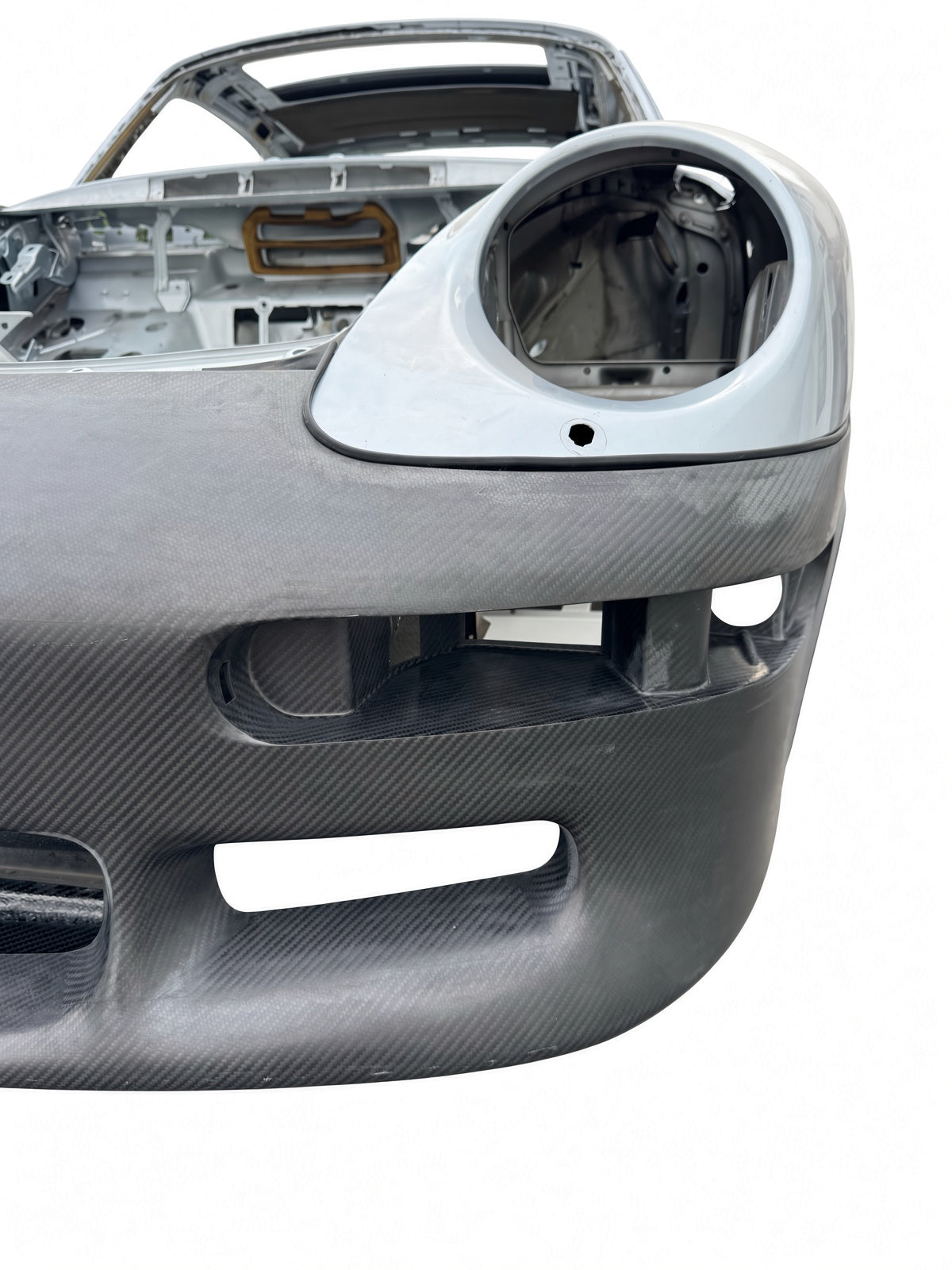 Carbon-Frontstoßfänger im RUF-CTR2-Look für Porsche 993 (R9350050510), passend für breite und schmale Karosserie