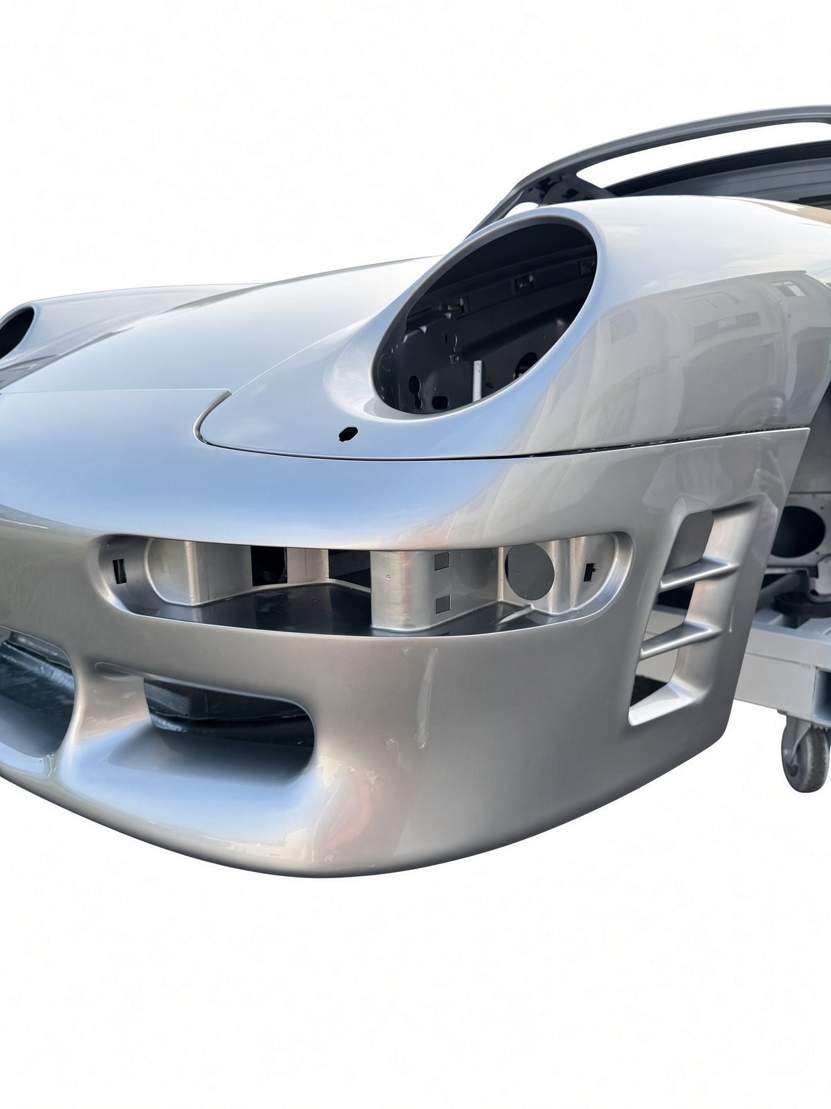 Carbon-Frontstoßfänger im RUF-CTR2-Look für Porsche 993 (R9350050510), passend für breite und schmale Karosserie