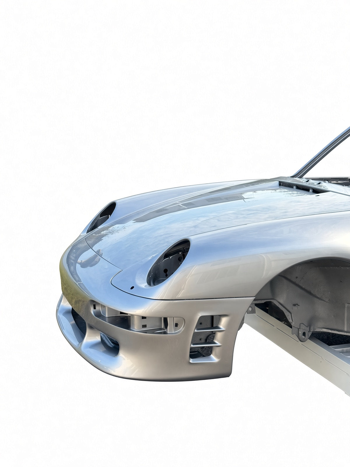 Carbon-Frontstoßfänger im RUF-CTR2-Look für Porsche 993 (R9350050510), passend für breite und schmale Karosserie