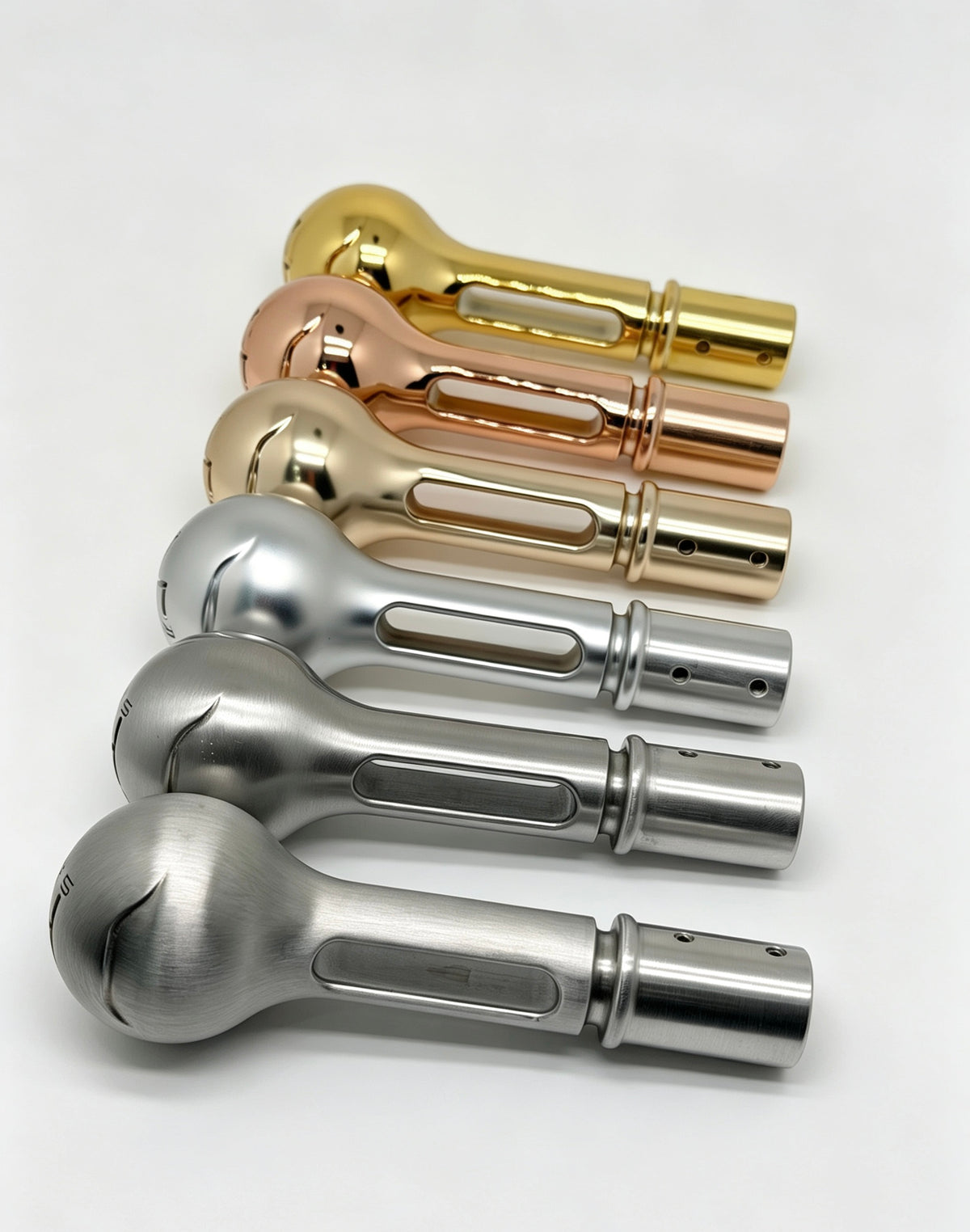 Gunther Werks-look gear knob for Porsche 993 (Satin Gold)