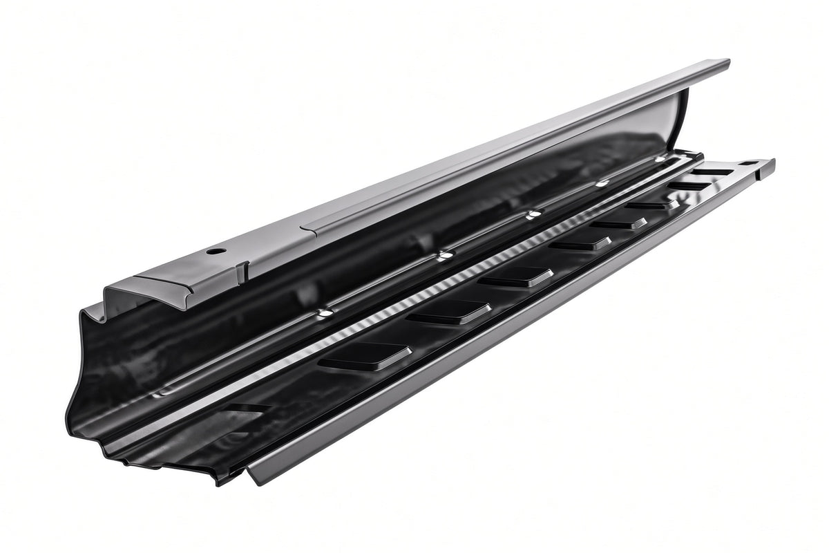 Side door sill(side skirt) in metal for Porsche 993 C2S/C4S/Turbo/Turbo S(Widebody) Right (99350396201GRV)