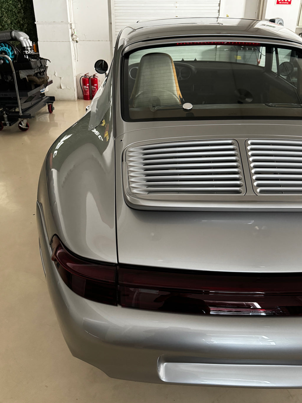 Duck tail spoiler-Porsche 993/964